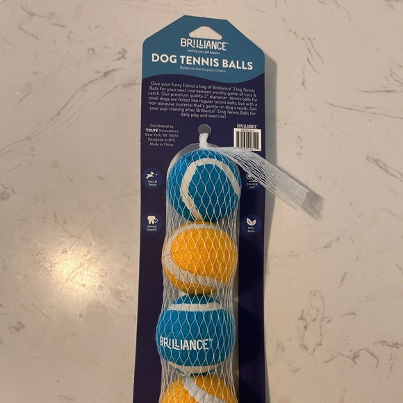 Dog Tennis Balls- Small- 4pack - Picture 3 of 4